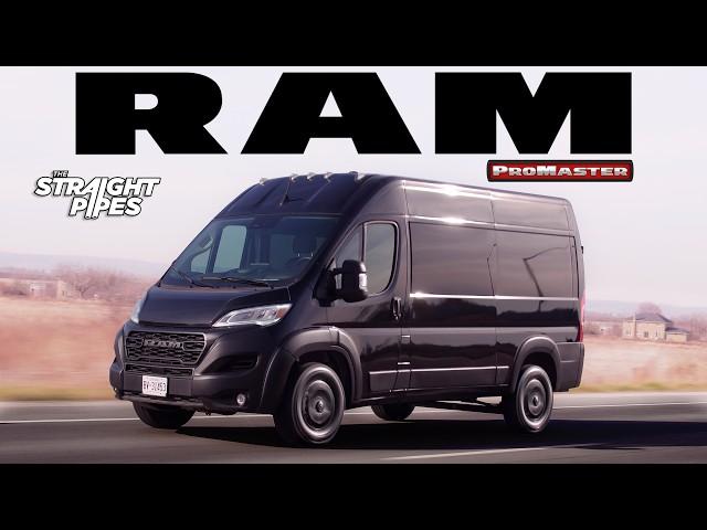 WHAT A WEIRD CAR! 2024 RAM PROMASTER Review