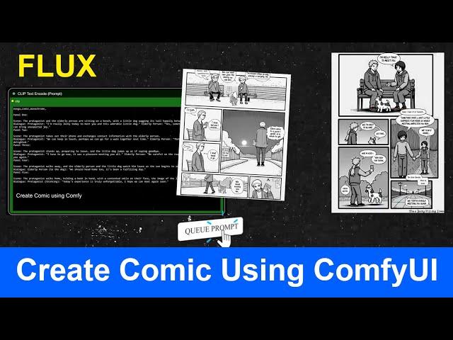 ComfyUI Flux: Step-by-Step Guide to Creating a Comic with ComfyUI #comfyui #comfy