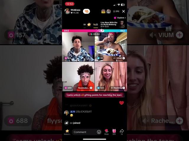 954Enzo live on TikTok with flyysoulja