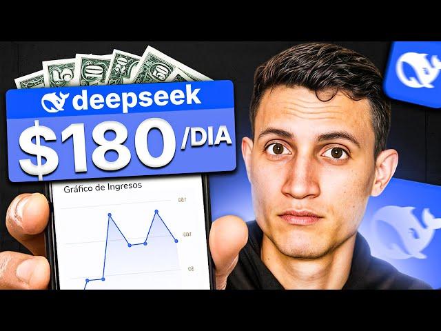 GANA $180 POR DÍA USANDO DEEPSEEK | TRABAJO EN LINEA SIN EXPERIENCIA