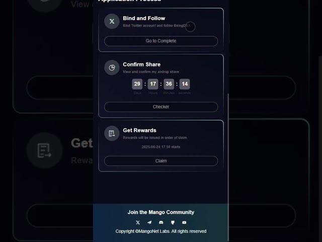  Mango Network $MGO Airdrop & TGE Announcement #MangoNetwork