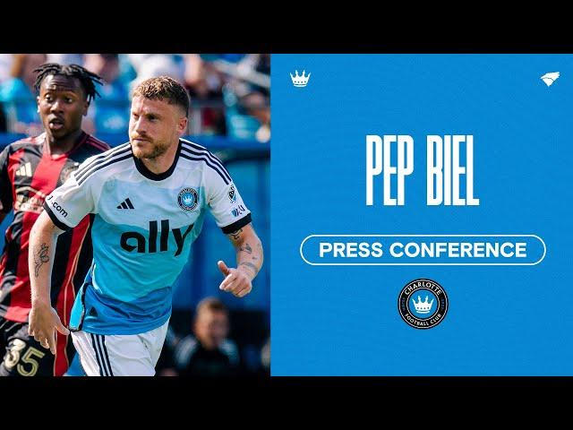 Pep Biel Press Conference | Charlotte FC vs. Atlanta United