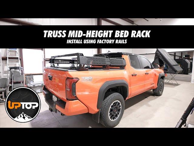 Mid-Height TRUSS Overland Bed Rack Install Using Factory Rails | upTOP Overland