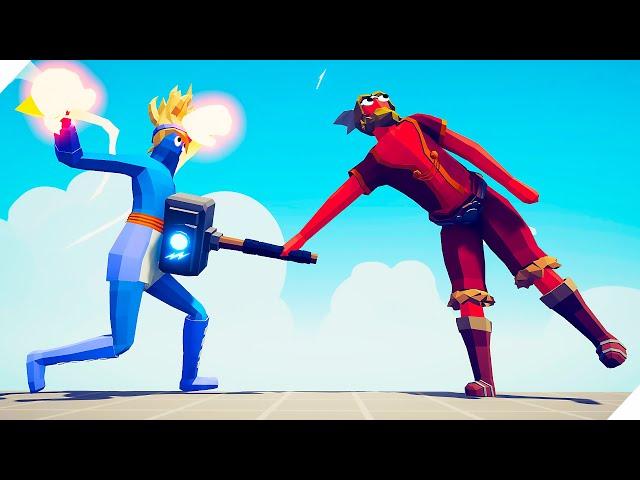 БИТВЫ В НЕБЕ! - ТАБС  Totally Accurate Battle Simulator