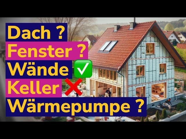 Dämmung oder Wärmepumpe: Welche Sanierungsmaßnahmen lohnen sich wirklich?