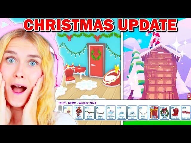 *NEW* Christmas Update In Adopt Me! (Roblox)