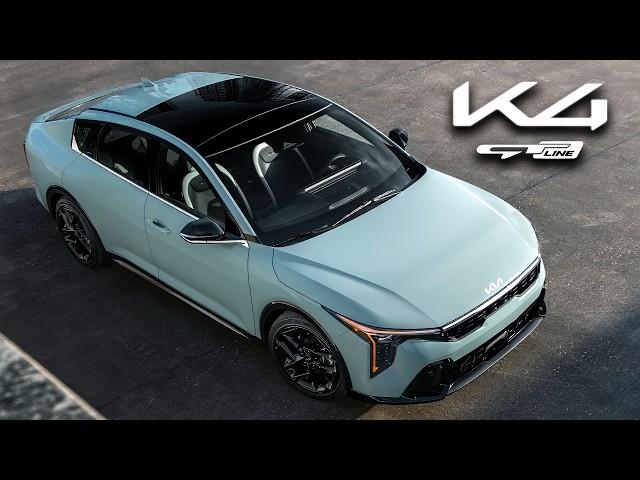 All-New 2025 Kia K4 GT Line (1.6 Turbo) - Compact Sedan!