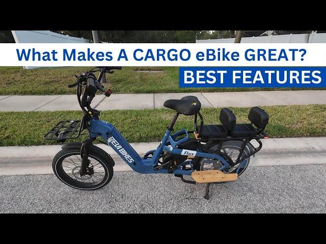 Revibike Flux: BEST CARGO EBIKE FEATURES TO LOOK FOR