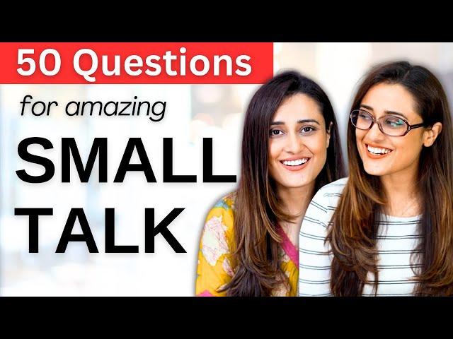 How to make GREAT Small Talk - English Conversation Practice (with two Aleenas)