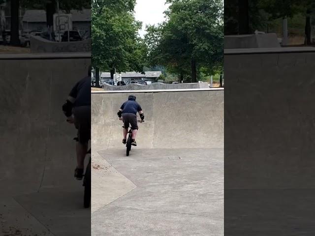 Still just getting used to then bmx again