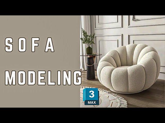 Sofa Modeling in 3D's Max