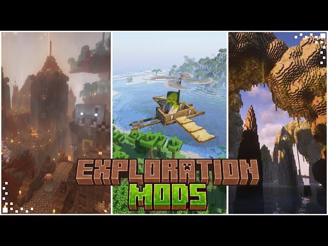 Transform Your World with These Exploration Mods | Forge & Fabric + 1.20.1