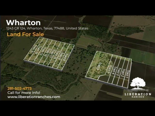 WHARTON, TX - JUST 50 MILES SOUTH OF HOUSTON, AND 35 MILES NORTHEAST OF SUGARLAND