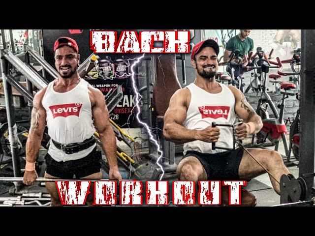 6 Exercises To Build Bigger Back In Gym ||sahil fitness freak||