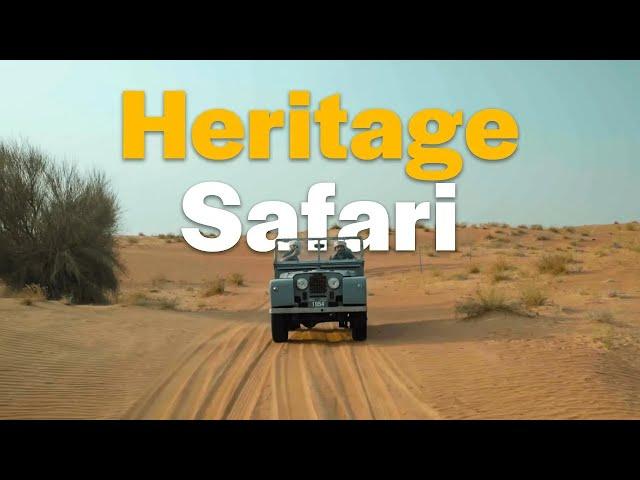 What to Expect in a Heritage Desert Safari in Dubai