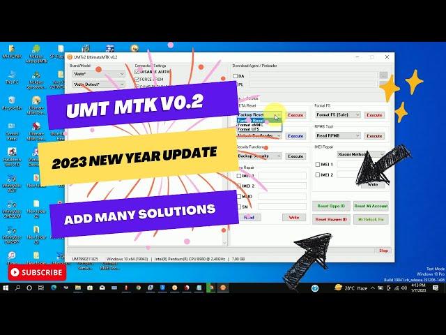 UMTv2 / UMTPro UltimateMTK v0.2 . New Update 2023