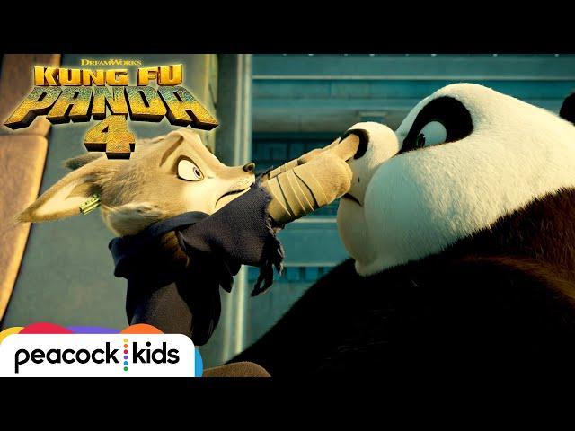 SHH!! Sneaking into Chameleon's Fortress  | KUNG FU PANDA 4