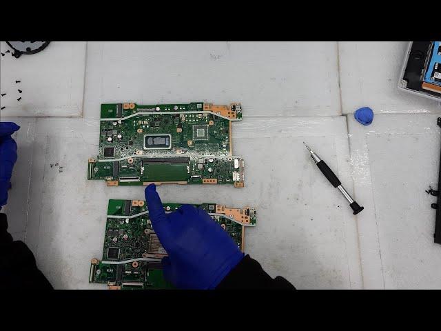 Asus vivobook X509UA / Not turning on/ Motherboard Replacement / Disassembling and Assembling