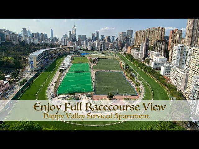 Exclusive Panoramic Racecourse View Serviced Apartment in Happy Valley