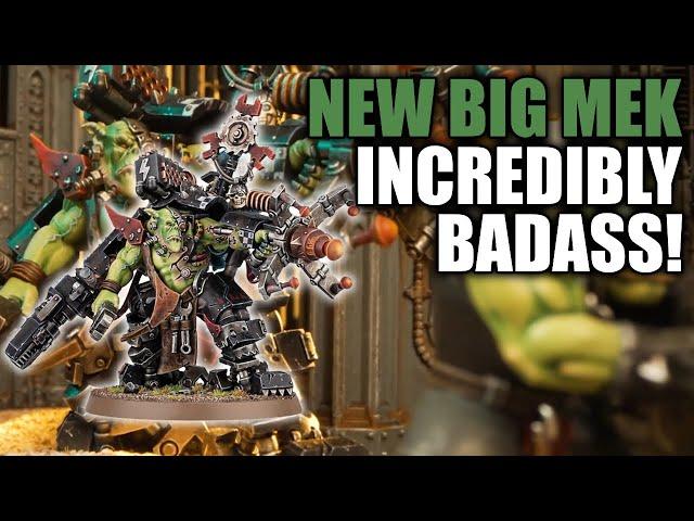 WHAT AN AMAZING MODEL! The New Ork Big Mek Is Fantastic! | Warhammer 40k 10th Edition