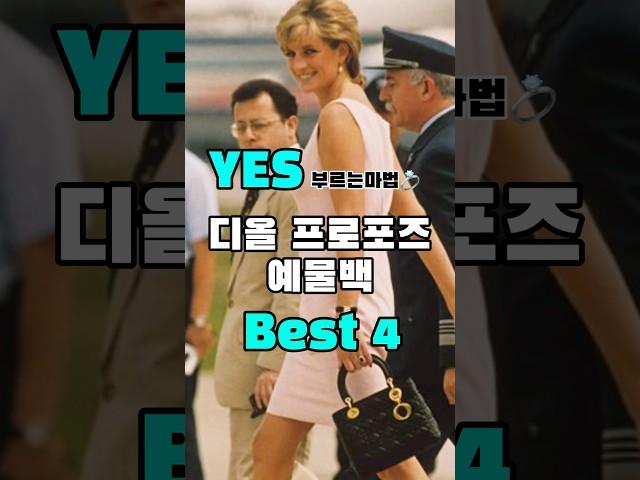 프로포즈 예물 가방으로 디올 백 best4