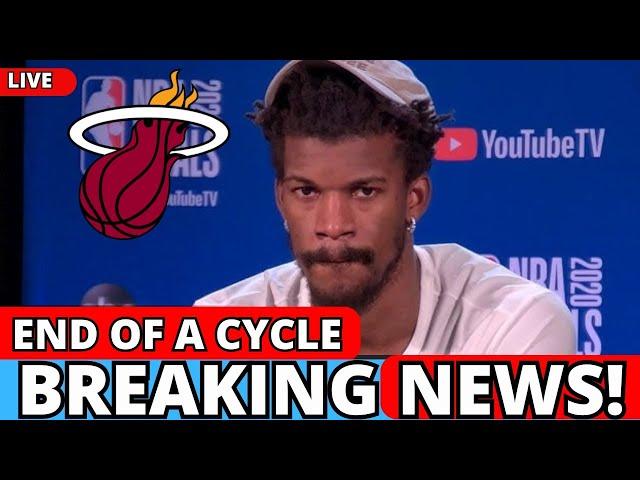 THE SOAP OPERA IS OVER! JIMMY BUTLER DEPARTURE CONFIRMED! SAD NEWS! SHOCKED THE NBA! MIAMI HEAT NEWS