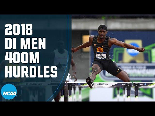 Men's 400m hurdles - 2018 NCAA outdoor track and field championship