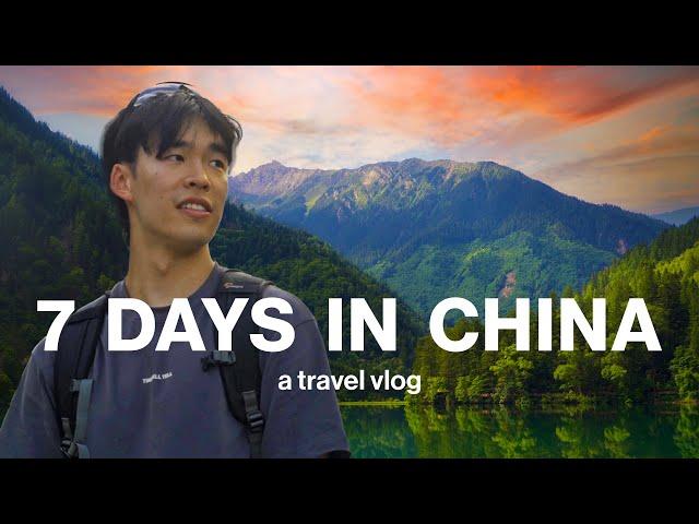 How to spend 7 days in CHINA  Travel Vlog