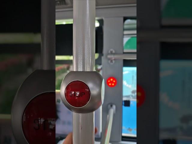 [청주/간선] 우진교통 211번 5062호 현대자동차 일렉시티2 EV 2024년 12월식 신차 하차벨 작동영상