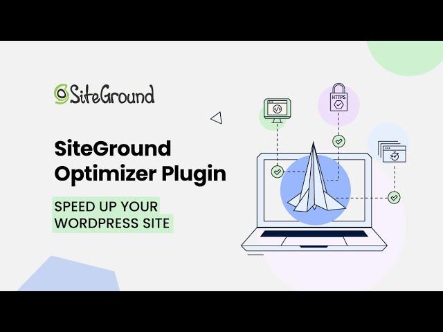 Speed Optimizer by SiteGround - The All-In-One WordPress Performance-Boosting Plugin