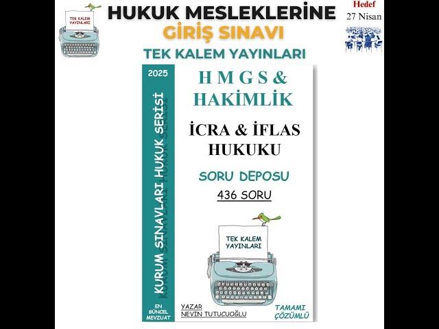 2024 HMGS İCRA 2004 SAYILI KANUNUN ÇIKMIŞ SINAV SORULARI