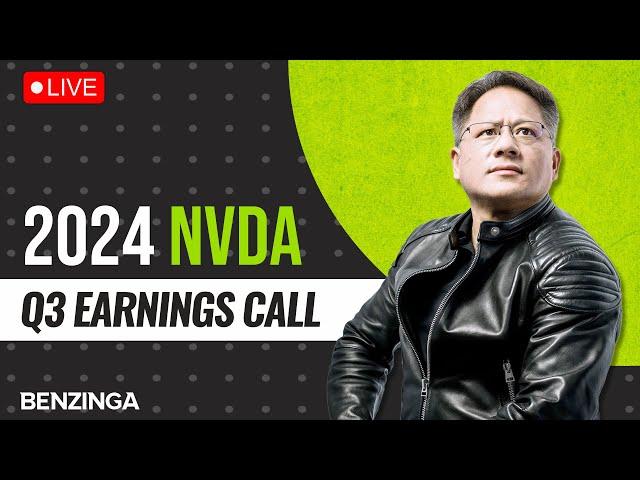 WATCH LIVE: Nvidia Q3 2024 Earnings Call With Jensen Huang | $NVDA