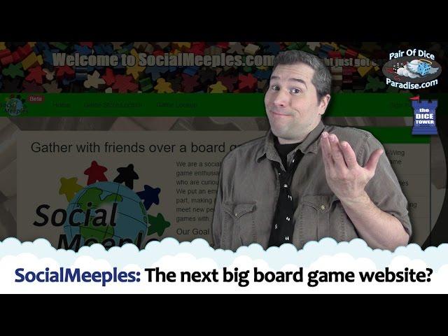 Social Meeples: The Next Board Game Website?