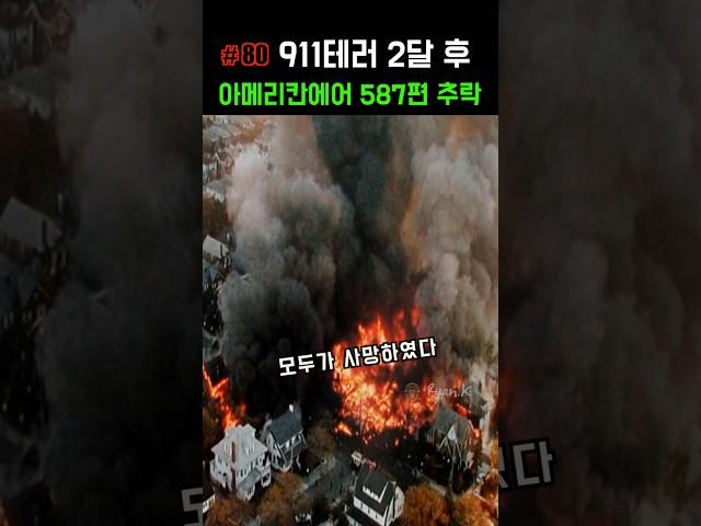 미국을 혼란에 빠뜨린 아메리칸에어 587편 추락 사건 #비행기사고