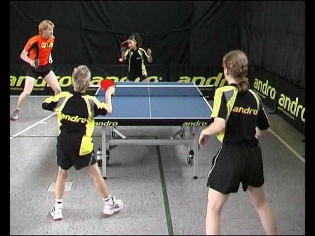 Table tennis. Teaching with Cristian Suss