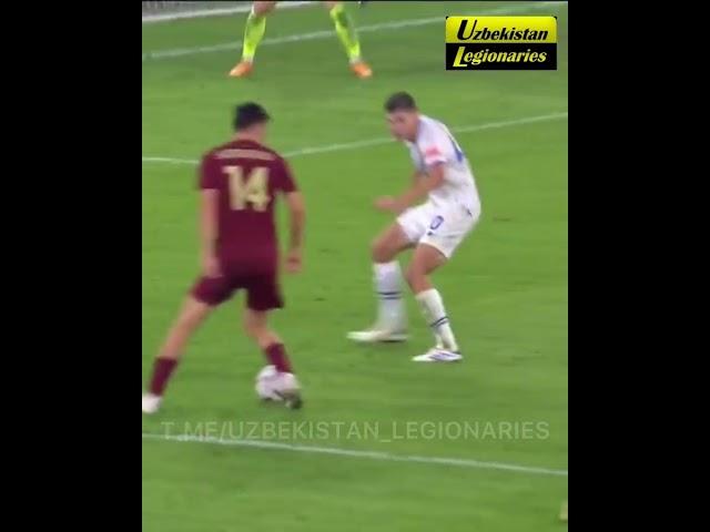 Eldor Shomurodov | 24.10.2024Yevropa Ligasi | Roma 1 - Dinamo K