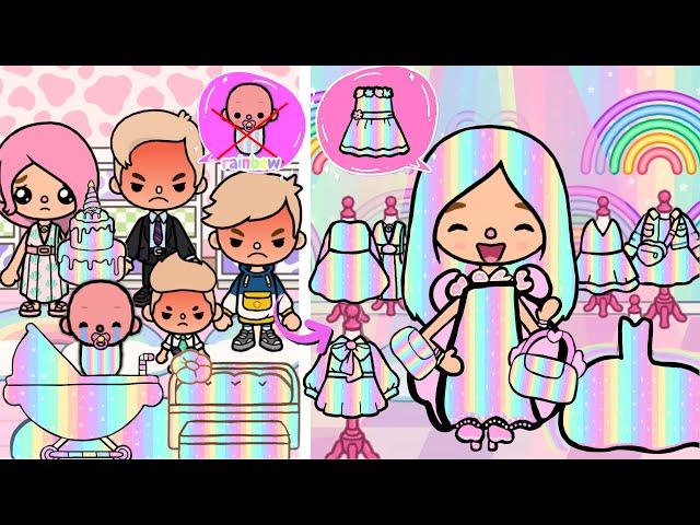 Everything I Touch Turns Into Rainbow | Toca Life Story | Toca Boca