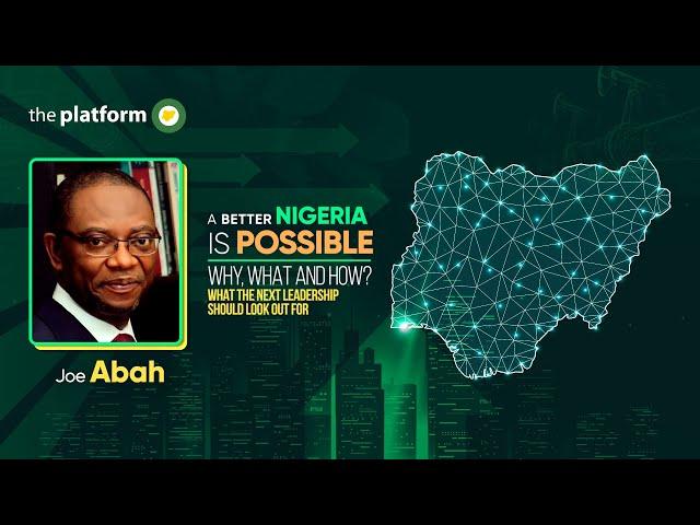 There's a kingdom called wazobia, it consists of 36 villages | Dr. Joe Abbah | The Platform Nigeria