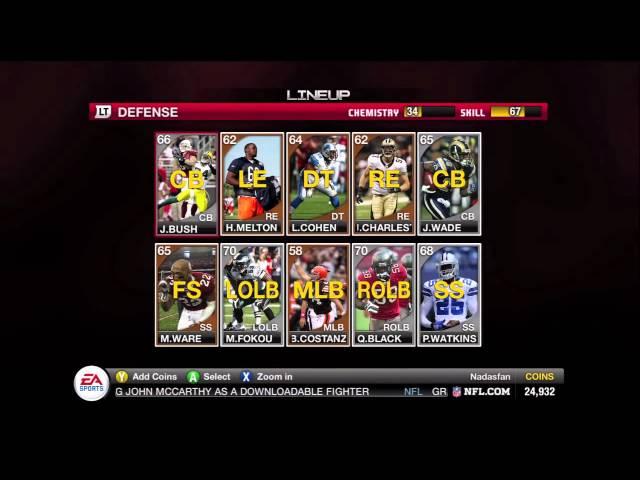 Nadasfan's Madden 11 Ultimate Team: EP 4