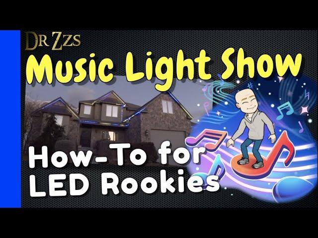 xLights + WLED for Music Synced Christmas Light Show Creation