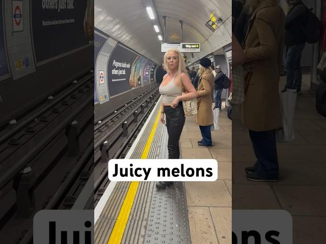 Some juicy melons you got there! Sir 
