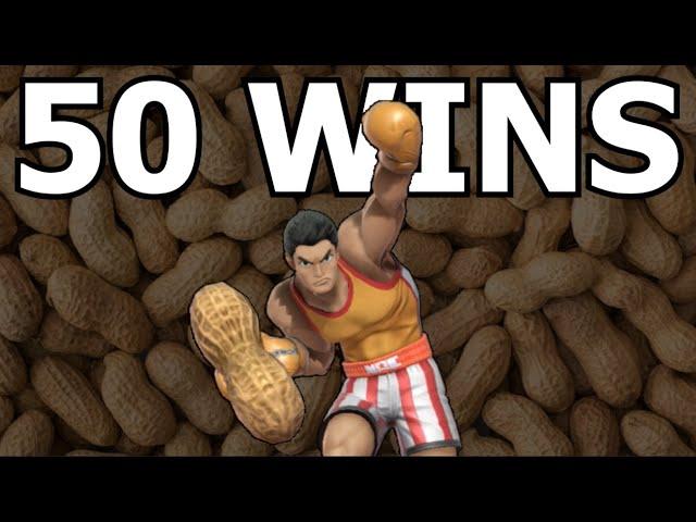 How Peanut Got 50 WINS in a ROW with LITTLE MAC