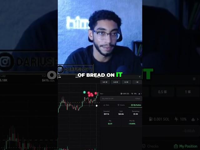 First Trade & First WIN Trading on BullX [Solana Memecoins]  #trading #memecoins #crypto #solana