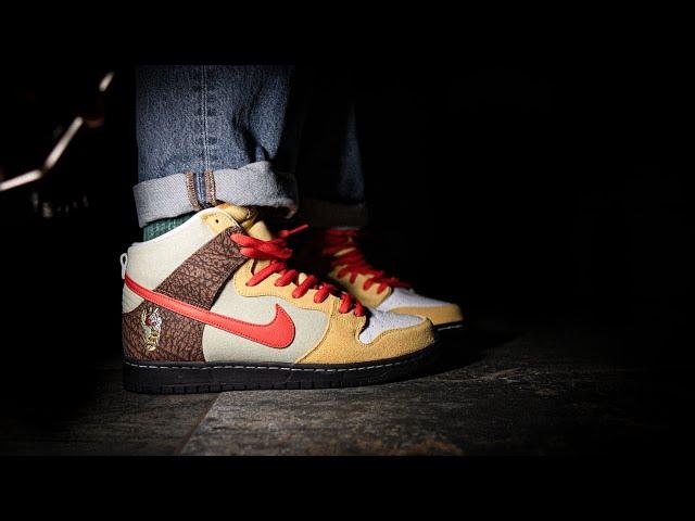 TASTY - Color Skates x Nike SB Dunk High "Kebab and Destroy" Sneaker Unboxing