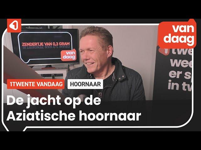 Roger Borre gaat strijd aan met Aziatische Hoornaar