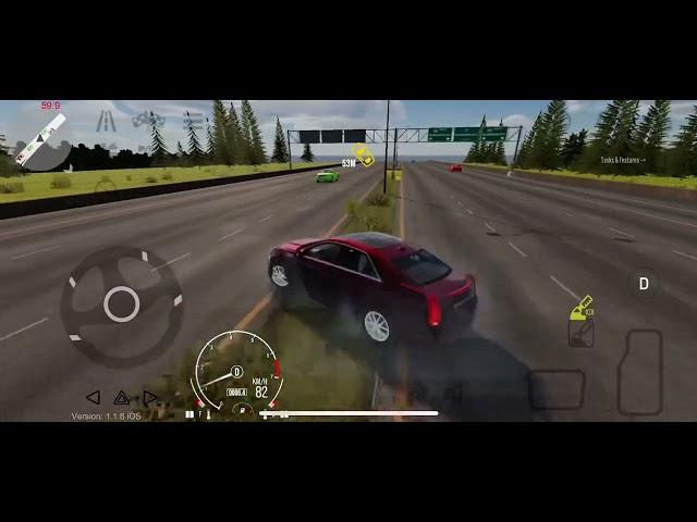 Drifting in the highway