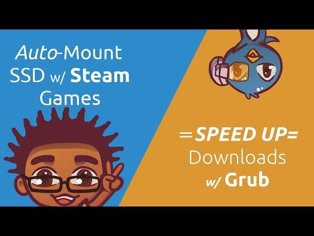 Linux - Auto-Mount Drives and Fix Download Speed Issues on Steam