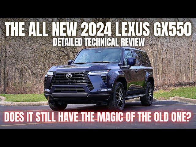 The All New 2024 Lexus GX550 Detailed Technical Review | Is it Better?