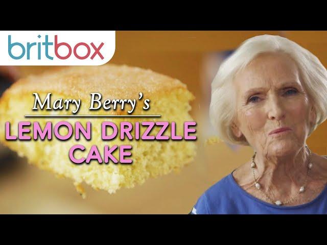 Mary's Delicious Lemon Drizzle Cake | Mary Berry's Absolute Favourites