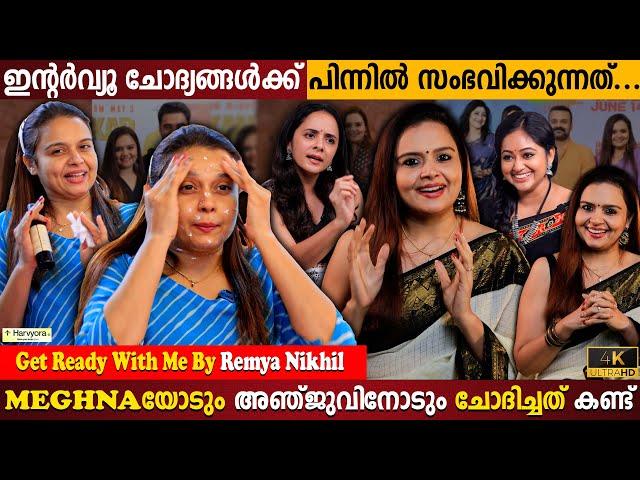 Get Ready With Me By Remya Nikhil | Q&A | Personal Questions to Celebrities? | Milestone Makers